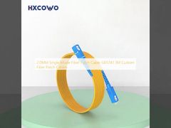 Cabos feitos sob encomenda do remendo da fibra do cabo G657A1 3M Custom Fiber do remendo da fibra do único modo de 2.0MM