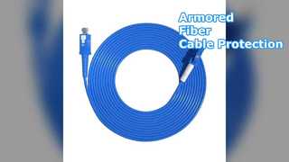 Cabo de Fibra Blindado HXCOWO SC LC 3,0mm