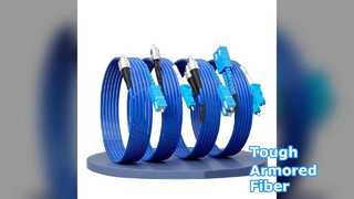 Patch Cord de Fibra Óptica Blindado SC UPC E2000