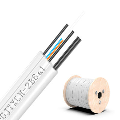 comprar Fiber count 1/2/4 Cores HXCOWO GJYXFCH GJYXCH FTTH Fiber Optic Drop Cable for Outdoor fabricação em linha