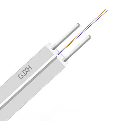 comprar HXCOWO GJXH FTTH Comunicação Drop Fibra Óptica Cabo Branco Preto Comprimento personalizado Fabricação em linha