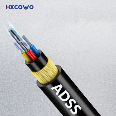 comprar Customized Singlemode Fiber Optic Cable 6/12/24/48/96Core ADSS Cable fabricação em linha