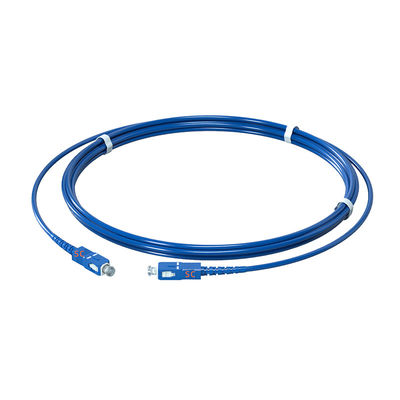 comprar Tipo de fibra Fibra única Modo único Cordão blindado SC-UPC/SC-UPC Azul 9/125um Fabricação em linha