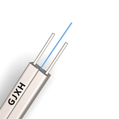 comprar HXCOWO GJXFH GJXH SM Drop Fiber Cable With Steel Wire Or FRP FTTH Cable fabricação em linha