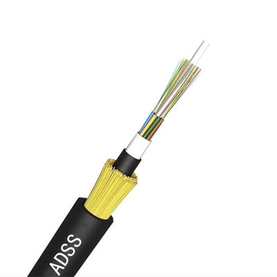 comprar ADSS 24 Core Fiber Optic Cable With High Tension Wire Double Jacket fabricação em linha