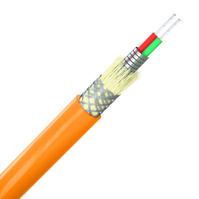 comprar Fibra multimodo tática personalizada fibra blindada externa interna espiral empacotada Fabricação em linha
