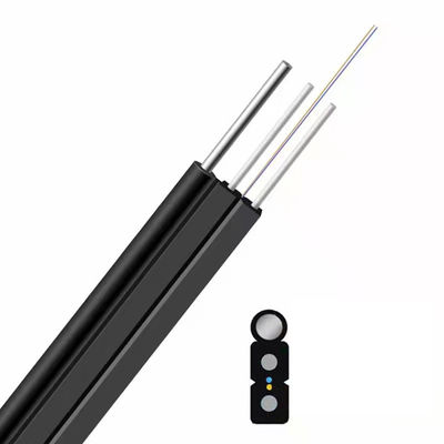 comprar 1F Cor personalizada Figura 8 Cable de fibra óptica de arco autoportante tipo GJYXCH FTTH Flat Drop Outdoor Fabricação em linha