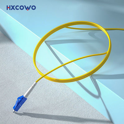 comprar trança alaranjada do cabo de fibra ótica do único modo LSZH da trança da fibra ótica de 2.0mm Fabricação em linha