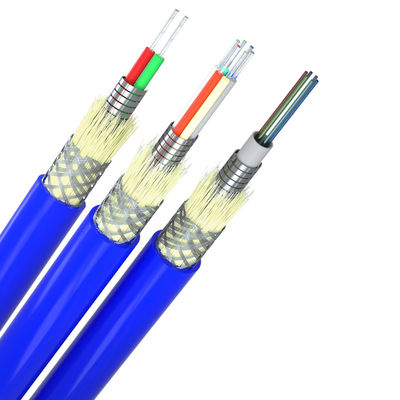 comprar OM1 OM2 OM3 Multimode Armored Fiber Optic Cable Dustproof Function fabricação em linha
