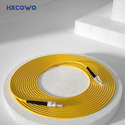comprar G652D Single Mode Armored Fiber Optic Cable Patch for 850nm/1310nm/1550nm by HXCOWO fabricação em linha