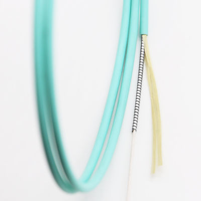 comprar Flexible Spiral Steel Tube Armored Anti Rat Bite Fiber Optic Cable with Custom Length fabricação em linha