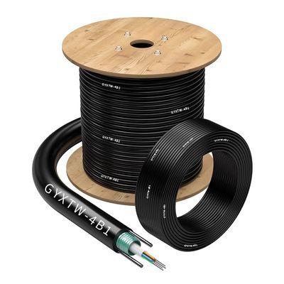 comprar Outdoor Drop Armoured Fiber Optical Cable HXCOWO FTTX Solution GYXTW 4 6 8 12 Cores fabricação em linha