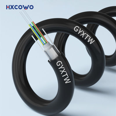 comprar Fiber Optic Cable GYXTW G657A G652D Armoured Outdoor Single Mode OS2 4 6 12 24 Core fabricação em linha