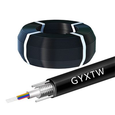 comprar Singlemode Outdoor Armored Fiber Optic Cable G652D Armored Fiber Cable fabricação em linha