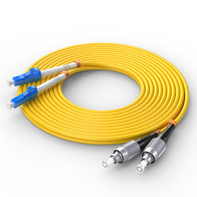 comprar FTTX HXCOWO LC FC Duplex OM3 OM4 Jumper 50/125um Multimode Fiber Optic Patch Cable fabricação em linha