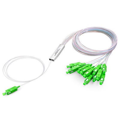 comprar 1x4 1x8 1x16 1x32 Fiber PLC Splitter For FTTH Singlemode Optical Cable 2.0mm SC APC fabricação em linha
