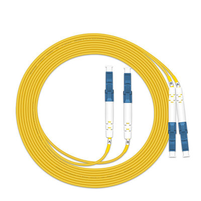 comprar MM OM3 2mm/3mm Duplex LC/UPC Fiber Optic Cable Patch for Customized Colors Benefit fabricação em linha