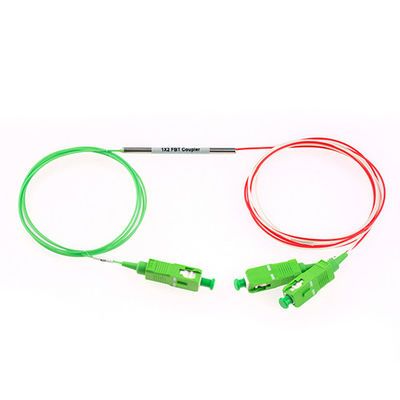 comprar FTTH FTTX HX 1x2 PLC Splitter LC SC ST FC 1260nm-1650nm Fiber Optic Cable Splitter fabricação em linha