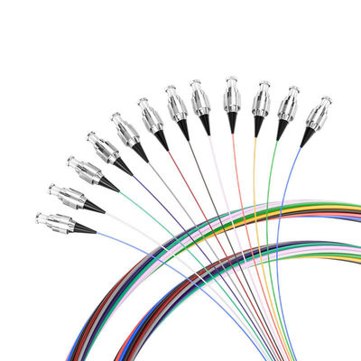 comprar G657 12 cores 0,9 mm 1,5 M trança de fibra óptica para comprimento de onda FTTX 850nm/1310nm/1550nm Fabricação em linha