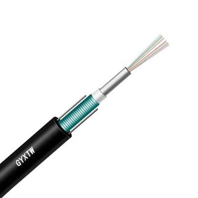 comprar GYXTW 2 núcleos FTTH Single Mode Outdoor Armored Fiber Optic Cable para sinal de rede Fabricação em linha