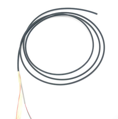 comprar SM G657A2 Indoor Armored Fiber Optic Cable Tight Duplex LSZH Black Anti Rodent fabricação em linha