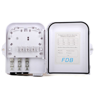 comprar ABS 4Core 8Core 12Core 24Core 48Core Fiber Optic Splitter Terminal Box 12 Month fabricação em linha