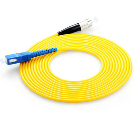 comprar Network 4g PVC LSZH SC To FC OM3 Multi-Mode 3m Fiber Optic Cable Patch with 3m Length fabricação em linha