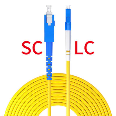 comprar Patch de cabo de fibra óptica PVC/LSZH personalizado com tipo de conector SC/FC/LC/ST por HXCOWO Fabricação em linha