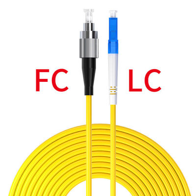 comprar HXCOWO FC-LC/UPC Fiber Optic Cable Patch in Customized Colors with High Durability fabricação em linha