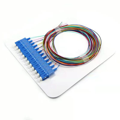 comprar SC/UPC SM LSZH 12 Pigtail de fibra óptica Cabos à prova d'água de modo único Pigtails de fibra Fabricação em linha