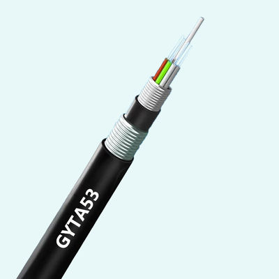 comprar Cabos de fibra óptica blindados GYTA53 para transferência de dados de velocidade em ambientes extremos Fabricação em linha