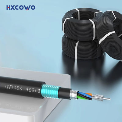 comprar Armored Direct Burial Fiber Optic Cable OEM ODM Armoured Outdoor Cable fabricação em linha