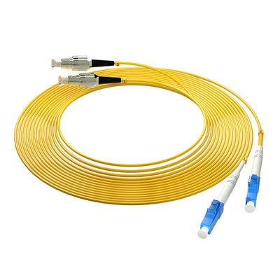 comprar SC LC FC ST Multimode OM1 62.5/125um PVC LSZH Jacket Armored Fiber Optic Cable Patch fabricação em linha