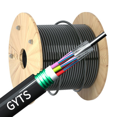 comprar OS1 OS2 Armoured Fibre Cable Telecom Outdoor Armored Fiber Optic Cable fabricação em linha