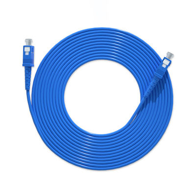 comprar HXCOWO Single Mode Simplex SC UPC Fiber Jumper Spiral Armored Fiber Optic Cable Patch fabricação em linha