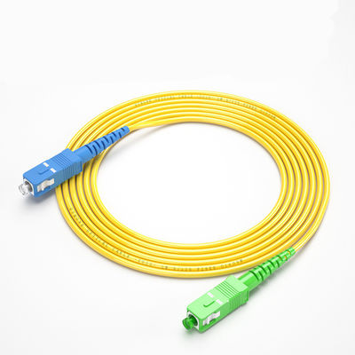 comprar Tipo de blindagem Espiral de aço blindagem SC UPC-SC APC Fibra óptica para HXCOWO Fabricação em linha