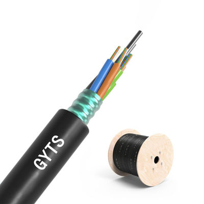 comprar Custom Outdoor Armored Fiber Optic Cable 2 4 6 8 24 32 48 84 96 144 288 Cores fabricação em linha