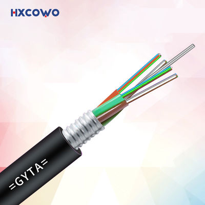 comprar Customized Color GYTA Armored Fiber Optic Cable for Stranded Loose Tube Communication fabricação em linha
