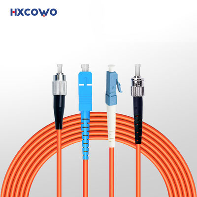 comprar Cabo de remendo duplex simples FTTH SC/LC/FC/ST UPC/APC cabo de remendo de fibra multimodo Fabricação em linha