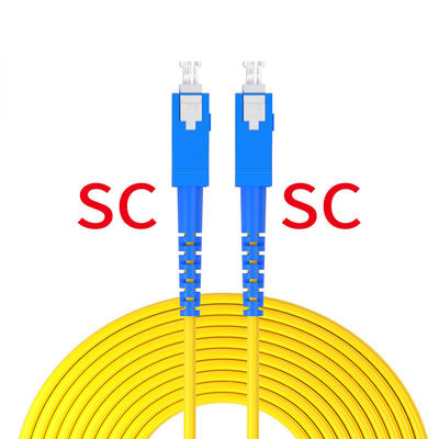 comprar 1 núcleo de fio de fibra óptica SC para SC UPC/APC 2.0 mm/3.0 mm G652D/G657A para FTTH Fabricação em linha