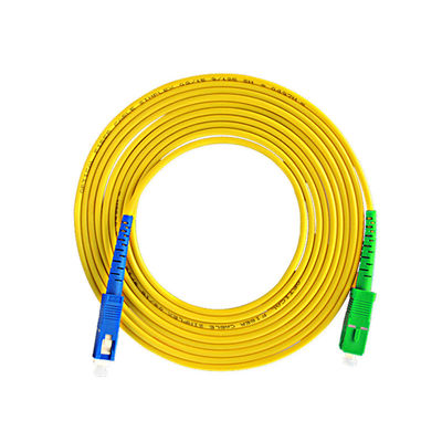 comprar 2.0mm 3.0mm Single Mode Fiber Patch Cord SC SC APC UPC Fiber Jumper fabricação em linha