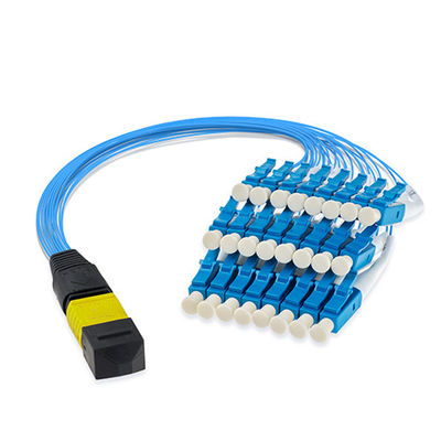 comprar Solução de rede 72 Fibras OM4 50/125 Multimodo MPO Trunk Cable com comprimento personalizado Fabricação em linha