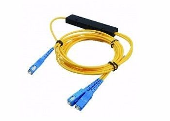 comprar Splitter de cabo de fibra óptica de módulo FWDM amarelo para sistemas WDM de metrô Fabricação em linha