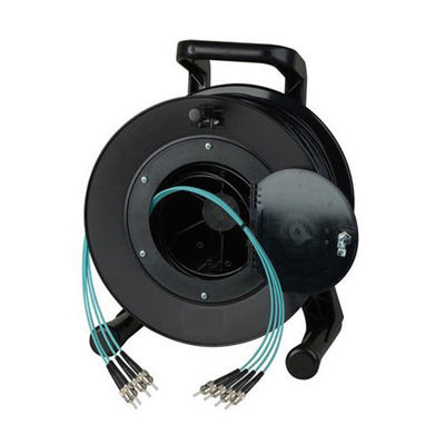 comprar Cabo de fibra ótica tático militar blindado espiral com revestimento de LSZH/PVC/TPU Fabricação em linha
