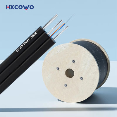 comprar Cabos de fibra óptica blindados ao ar livre GJYXCH 1KM 2KM Modo único 1/2/4 Núcleos com temperatura operacional 40~+70 para comunicação de telecomunicações Fabricação em linha