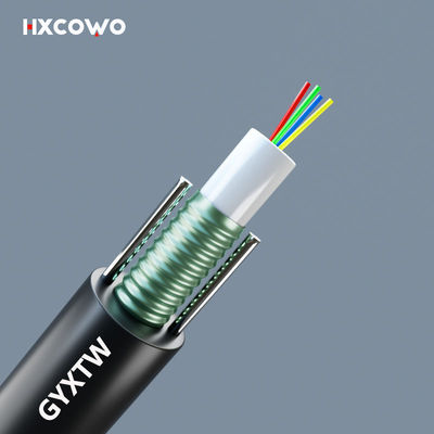 comprar Outdoor Armored GYXTW Fiber Optic Cable 2-288 Cores G652D/G657A1/G657A2 Fiber Type Custom Length fabricação em linha