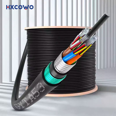 comprar GYTA53 Cabos de fibra óptica blindados ao ar livre com núcleo 48/72/96/144 G652D/G657A1/G657A2 Tipo de fibra e comprimento personalizado Fabricação em linha