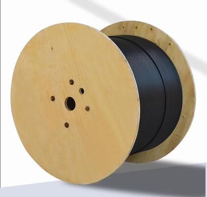 comprar Armadura de fita de aço ondulado Cable de fibra óptica blindada para o exterior com opções de fibra G652D e comprimento personalizado fabricação em linha