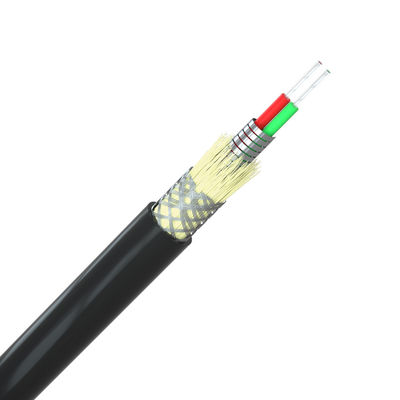 Customized Color HXCOWO Spiral Steel Tube Indoor Outdoor Armored Fiber Cable