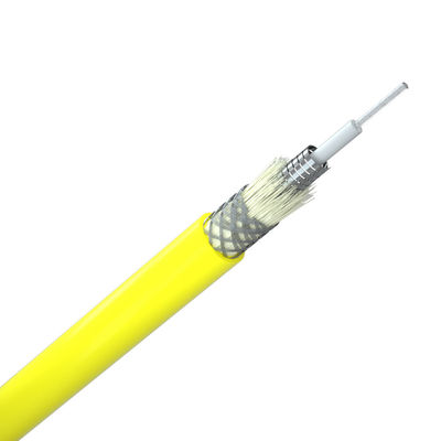Telecom Communication Armored Fiber Cable 2-288 Cores Single Core Spiral Steel Tube